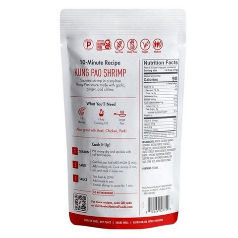 Kevins Natural Foods, Kung Pao Sauce, 7 Oz (Case Of 12)