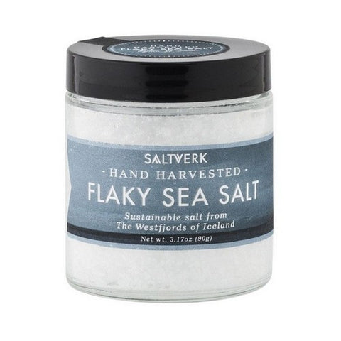 Saltverk, Hand Harvested Flaky Sea Salt, 3.17 Oz (Case Of 6)