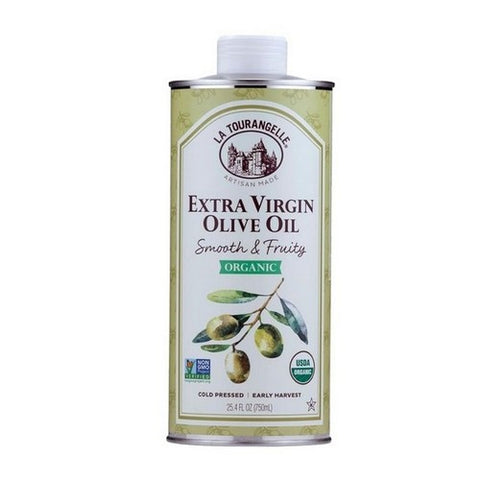 La Tourangelle, Organic Extra Virgin Olive Oil, 25.4 Oz (Case Of 6)