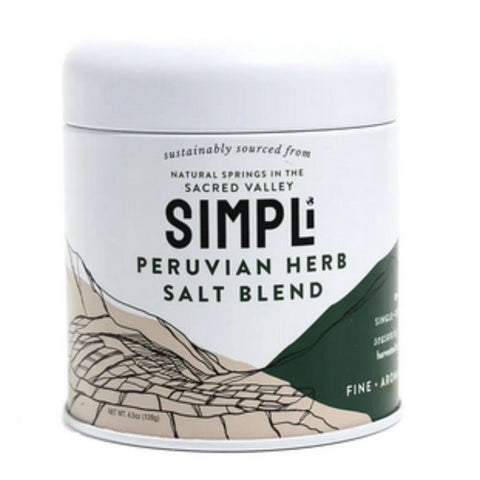 Simpli, Peruvian Herb Salt Blend, 4.5 Oz (Case Of 12)