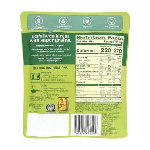 Seeds of Change, Super Grain Seeds Tuscan Herbs, 8 Oz (Case Of 6)