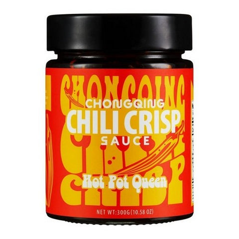 Hotpot Queen, Chongqing Chili Crisp Sauce, 10.58 Oz (Case Of 6)