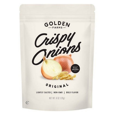 Golden Farms, Organic Crispy Fried Onions, 6 Oz (Case Of 12)