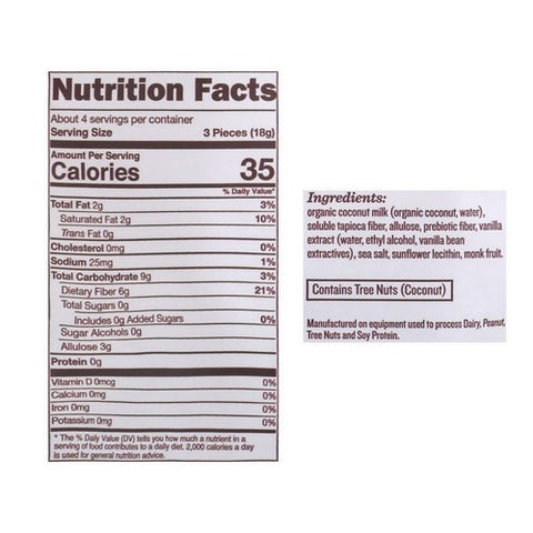 Cocomels, Caramel Coconut Milk Original Sugar Free, 2.75 Oz (Case Of 6)