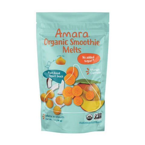 Amara, Organic Smoothie Melts Mango Carrots, 1 Oz (Case Of 6)