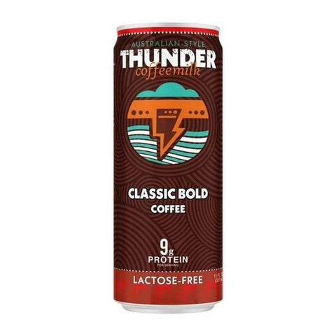 Thunder Coffeemilk, Ready To Drink Classic Bold Cold Brew Coffee, 11 Oz (Case Of 12)
