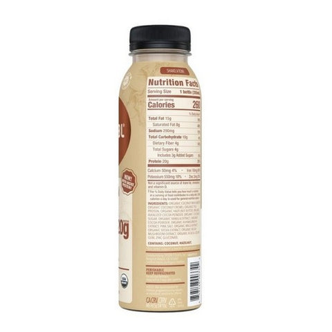 Rebbl, Organic Hazelnut Chocolate Protein Drink, 12 Oz (Case Of 12)