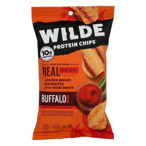 Wilde, Chicken Chips Buffalo, 2.25 Oz (Case Of 12)