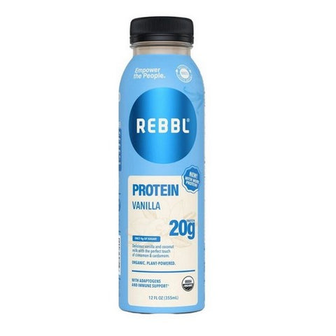 Rebbl, Organic Protein Elixer Vanilla Spice, 12 Oz (Case Of 12)