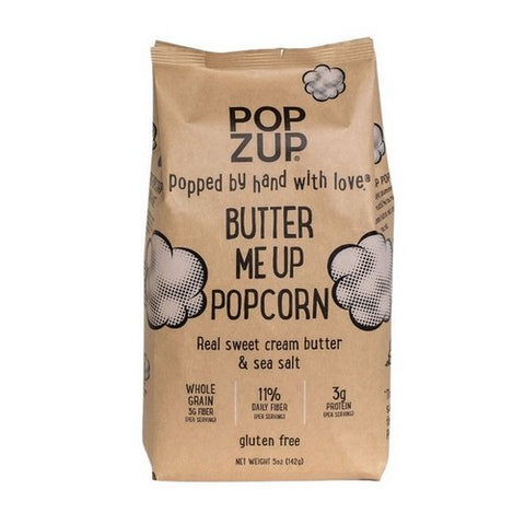 Popzup, Butter Me Up Popcorn, 5 Oz (Case Of 12)