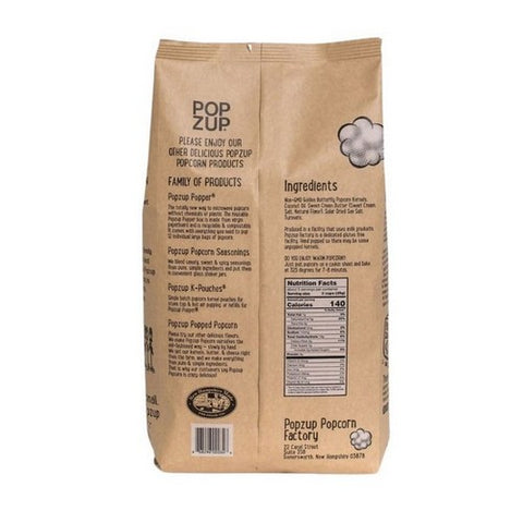 Popzup, Butter Me Up Popcorn, 5 Oz (Case Of 12)
