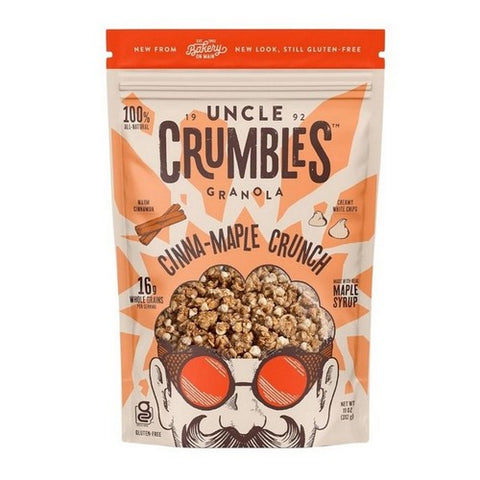 Uncle Crumbles, Cinna Maple Crunch Granola, 11 Oz (Case Of 6)