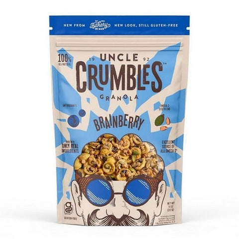 Uncle Crumbles, Granola Brainberry, 11 Oz (Case Of 6)