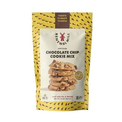 Renewal Mill, Upcycled Oat Chocolate Chip Cookie Mix, 16 Oz (Case Of 6)