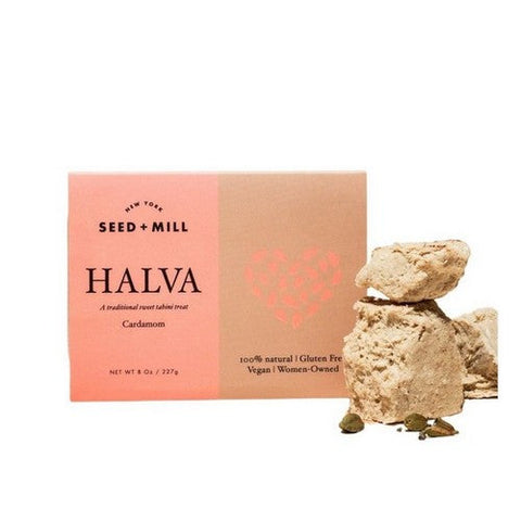Seed Plus Mill, Halva Cardamon, 8 Oz (Case Of 12) Seed Plus Mill