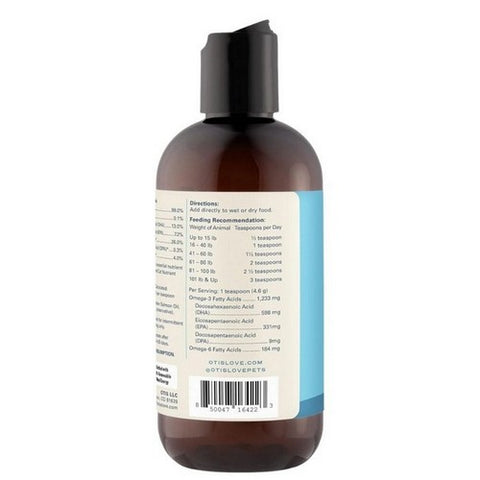 O.T.I.S, Wild Alaskan Salmon Oil, 8 Oz (Case Of 4)