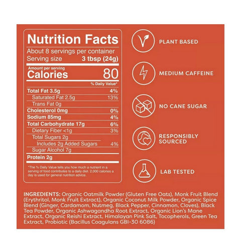 Clevr, Instant Superlatte Chai, 6.8 Oz (Case Of 6)