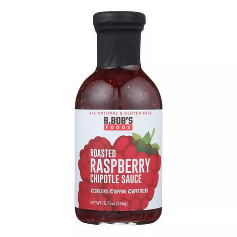 B.Bob'S, Chipotle Sauce Roasted Raspberry, 15.75 Oz (Case Of 6)