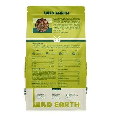 Wild Earth, Dog Food Veggie Supreme, 4 Lbs (Case Of 4)
