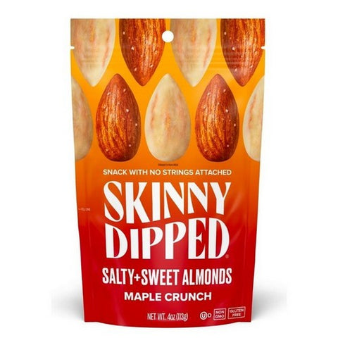 Skinny Dipped, Maple Crunch Almonds, 4 Oz (Case Of 10)