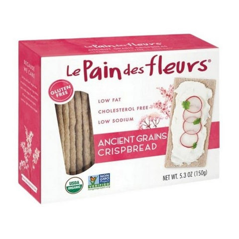 Le Pain, Organic Ancient Grain Crispbread, 5.3 Oz (Case Of 6)