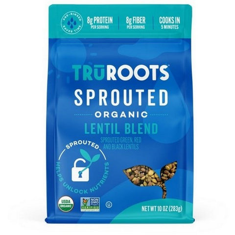 Truroots, Sprouted Lentil Blend, 11 Oz (Case Of 6)
