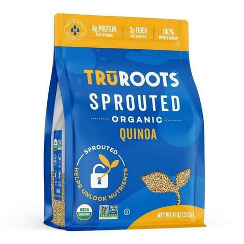 Truroots, Sprouted White Quinoa, 11 Oz (Case Of 6)