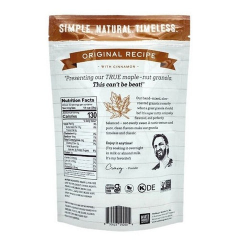 Nuthouse Granola, Granola Original Recipe, 12 Oz (Case Of 6)