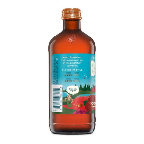 Brew Dr Kombucha, Blood Ginger Orange Kombucha, 14 Oz (Case Of 12)