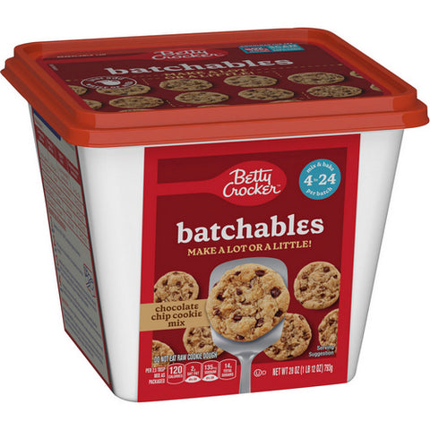 Betty Crocker, Batchables Chocolate Chip Cookie Mix, 28 Oz (Case Of 4)