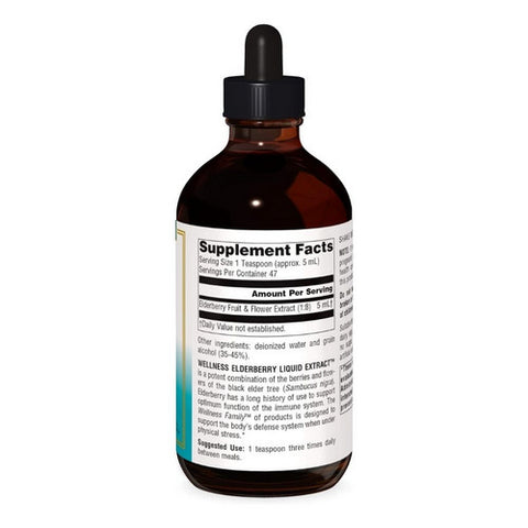 Source Naturals, Wellness Elderberry Liquid Extract, 8 oz