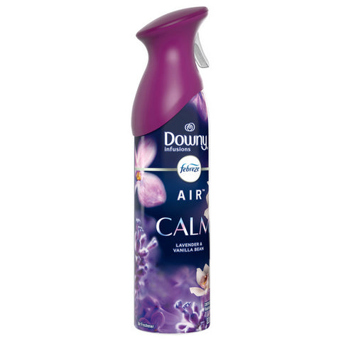 Febreze, Air Effects Odor Fighting Air Freshener Calm Aerosol Can, 8.8 Oz (Case Of 6)