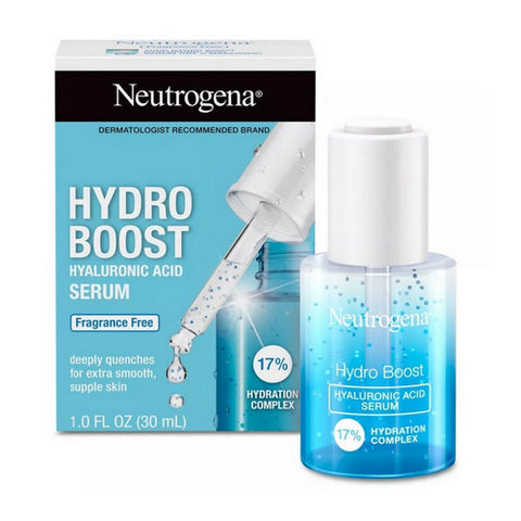 Neutrogena, Hydro Boost Hyaluronic Acid Serum, 1 Oz (Case Of 3)