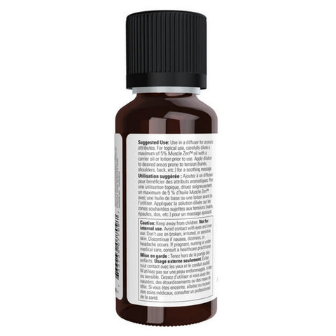 Now Foods, Muscle Zen Oil Blend, 1 Oz