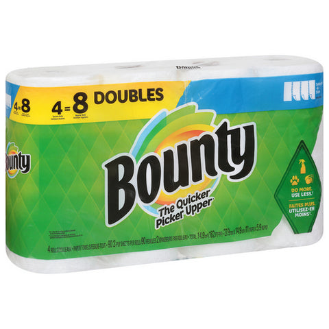 Bounty, The Quicker Picker Upper Select A Size Paper Towels, 176 Square Feets (Case Of 6)
