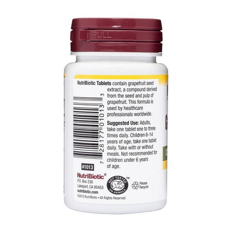 NutriBiotic, NutriBiotic Grapefruit Seed Extract, 100 Count