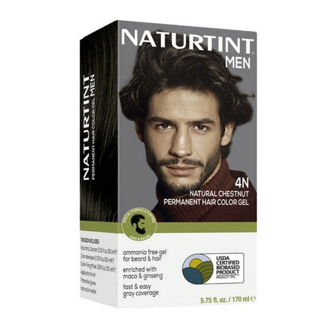 Naturtint, Men's Permanent Hair Color 4N Natural Chestnut, 5.75 Oz