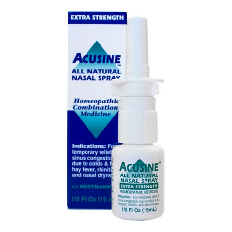Acusine, All Natural Nasal Spray, 0.67 Oz