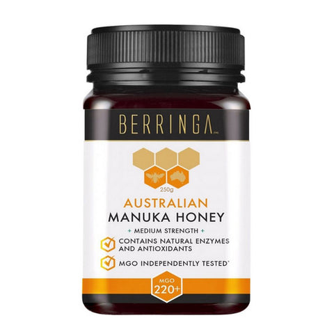 Berringa, Australian Manuka Honey MGO 220, 250 Grams