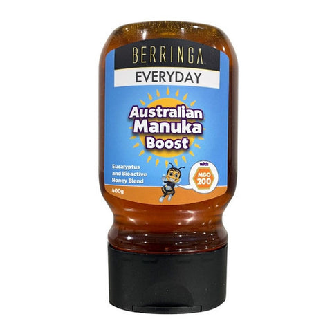 Berringa, Australian Everyday Manuka Boost MGO 200 Squeeze, 400 Grams