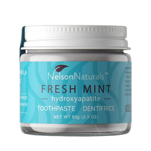 Nelson Naturals, Fresh Mint Hydroxyapatite Toothpaste, 3.3 Oz