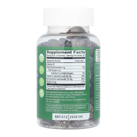 Yum-V's, Iron With Vitamin C Gummies, 60 Gummies