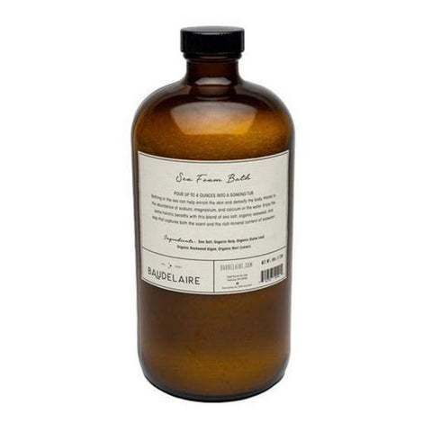 Baudelaire, Sea Foam Apothecary Bath Soak, 40 Oz