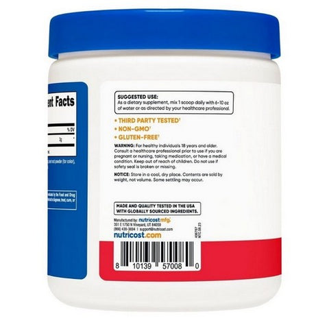 Nutricost, L-Citrulline Malate (2:1) Powder Fruit Punch, 300 Grams