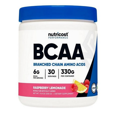 Nutricost, BCAA Powder Raspberry Lemonade, 30 Serving