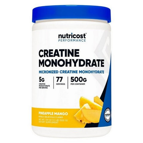 Nutricost, Creatine Monohydrate Powder Pineapple Mango, 500 Grams