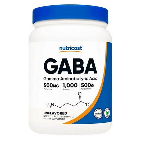 Nutricost, GABA Powder, 500 Grams