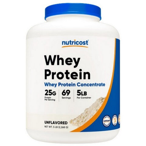 Nutricost, Whey Protein Concentrate Powder, 5 Lbs