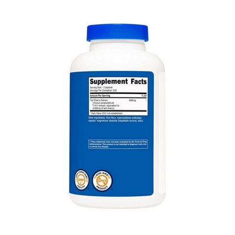 Nutricost, Tart Cherry Capsules, 3000 Mg, 240 Count