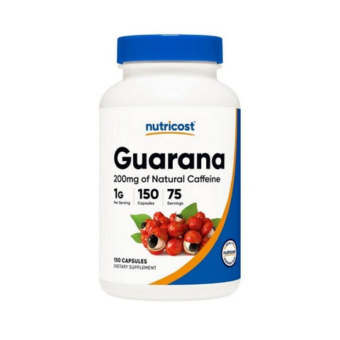 Nutricost, Guarana Capsules, 1000 Mg, 150 Count